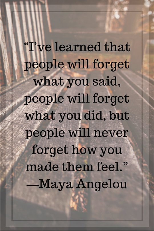 Insightful Words by Maya Angelou