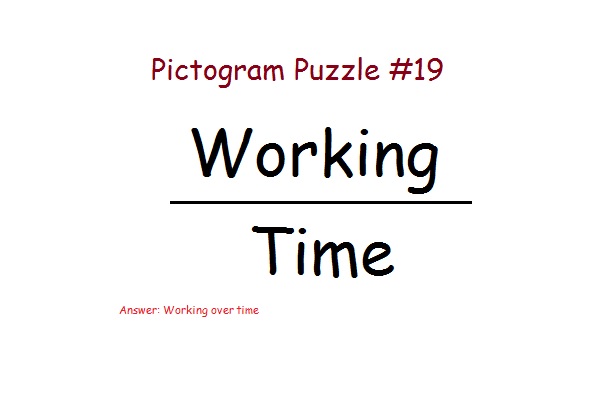 Pictogram Puzzle #19