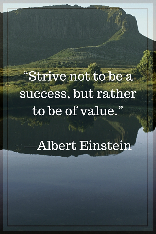 Wise Words From Albert Einstein