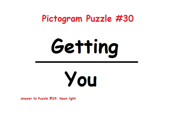 Pictogram Puzzle #30