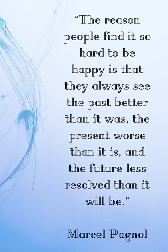 Quote About Happiness Marcel Pagnol