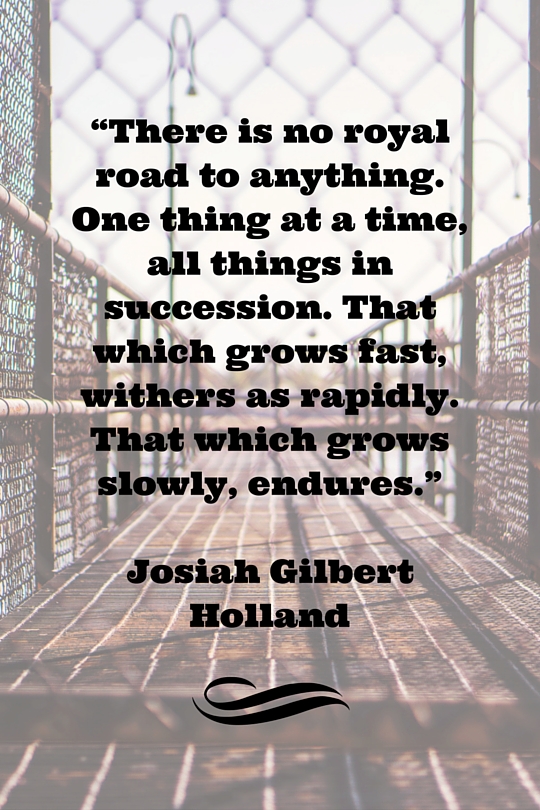 Quote from Josiah Gilbert Holland