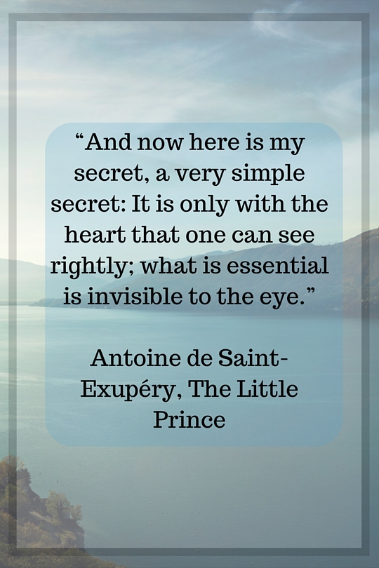 Quote from The Little Prince