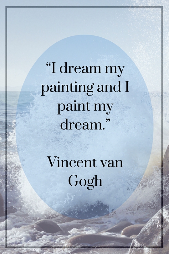 Quote from Vincent van Gogh