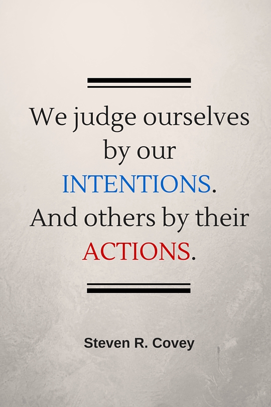 Quote on Passing Judgement by Steven R. Covey