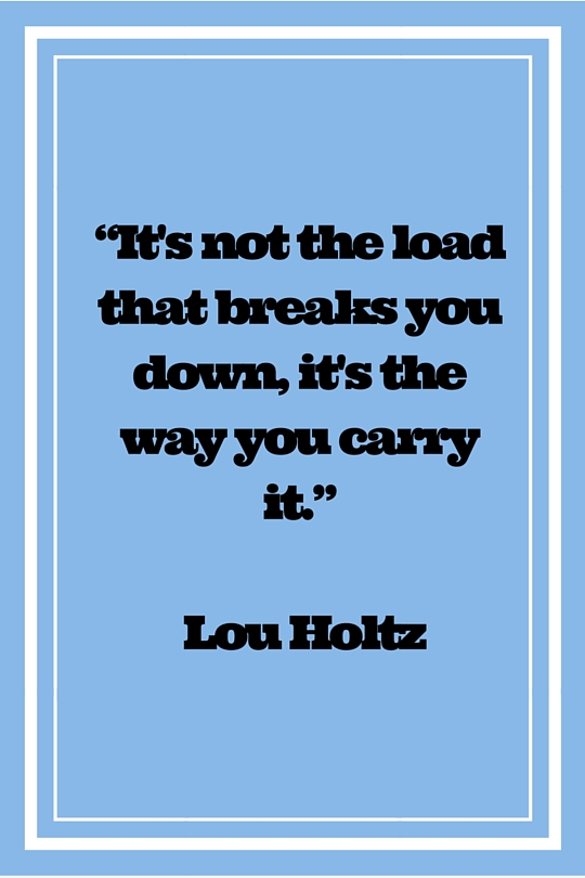Quote to Remember by Lou Holtz