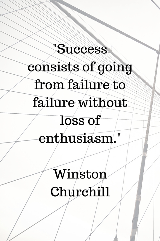 Success Quote from Winston Churchill
