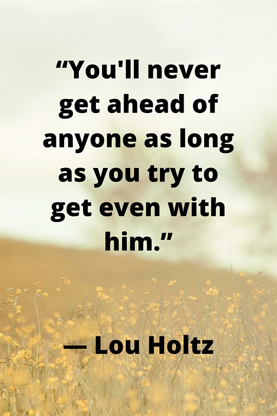 Getting Ahead, Getting Even Quote