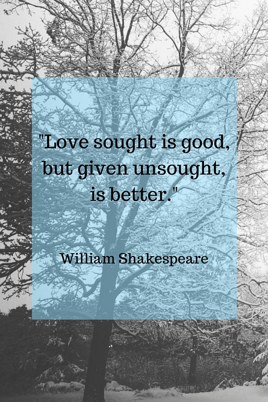 Love Quote from Shakespeare