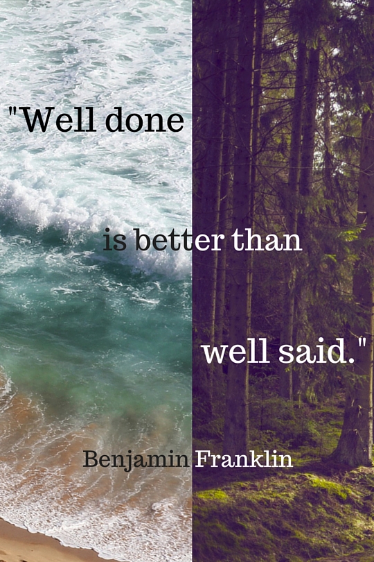 Wise Quote from Ben Franklin