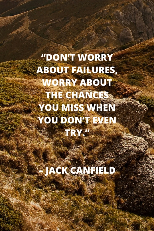Don't fear failure