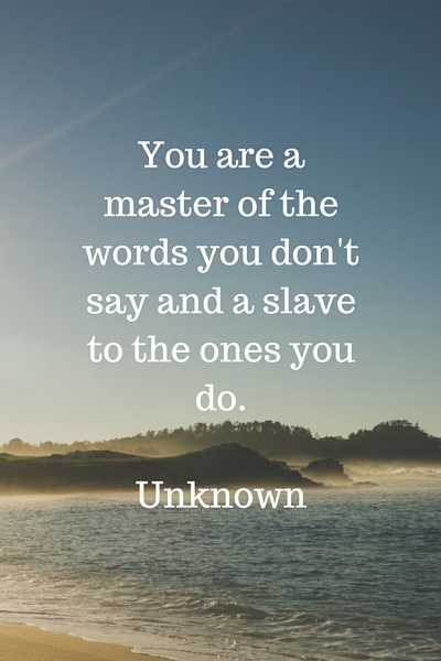 Quote on words