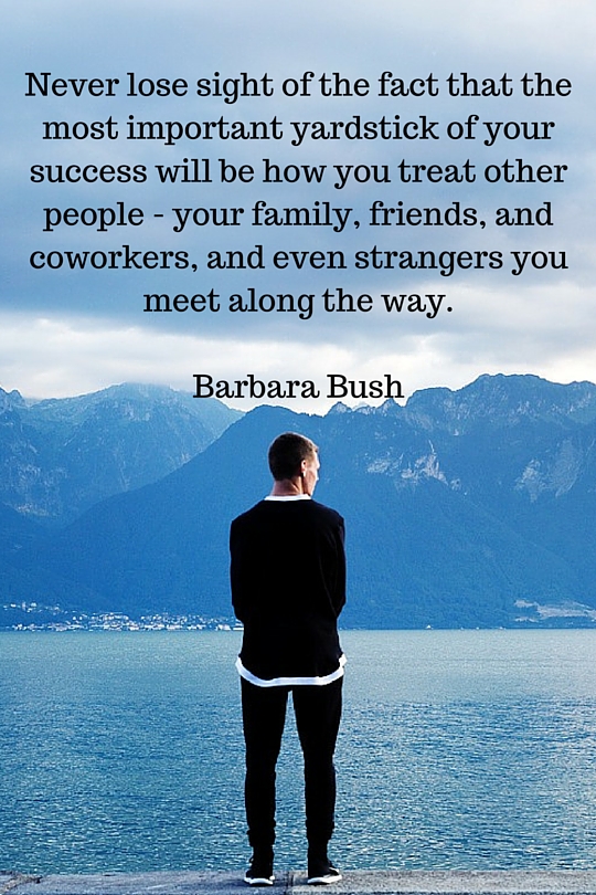 Barbara Bush quote