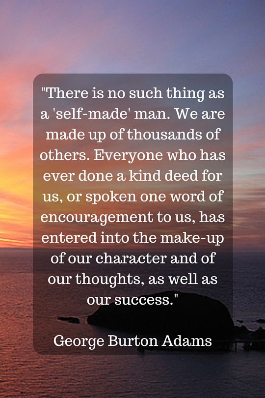 George Burton Adams Quote