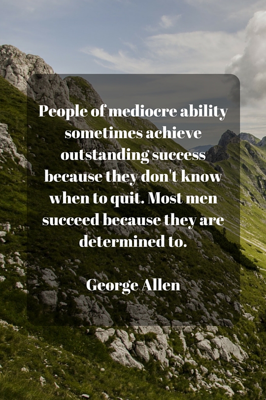 george allen quote