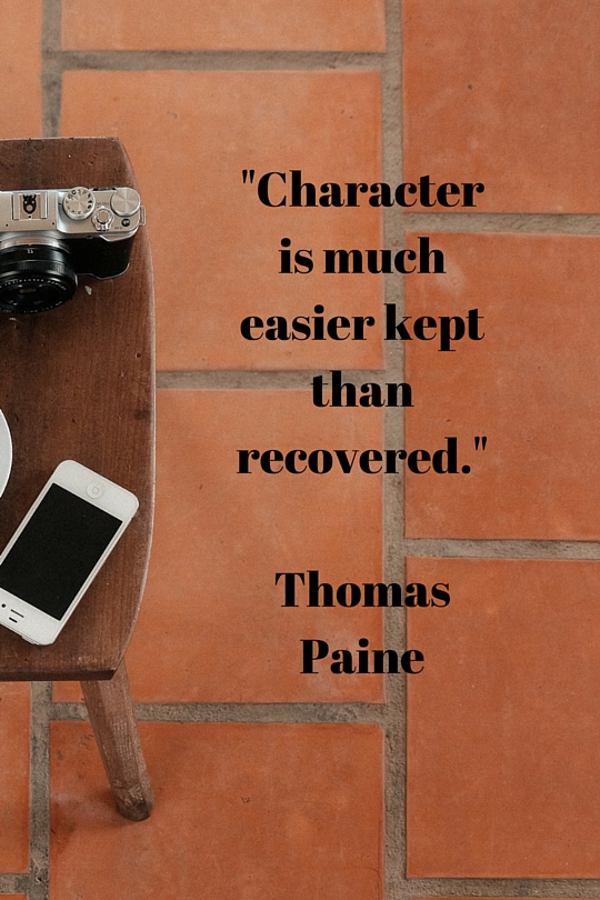 Keeping Character