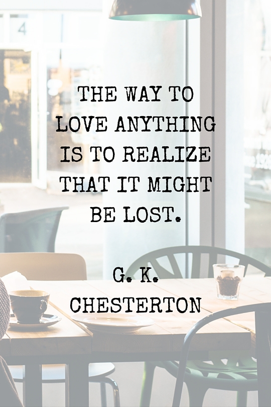 gk chesterton quote