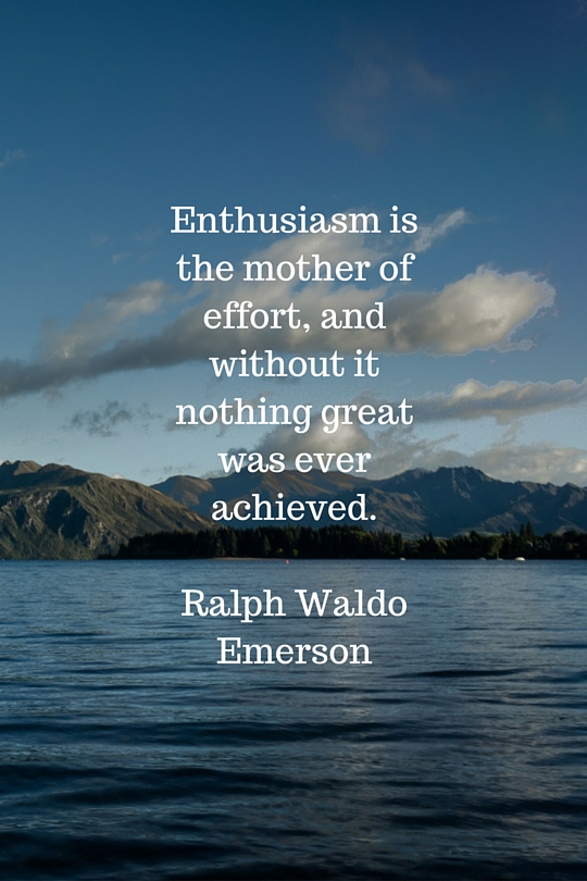 Value of Enthusiasm