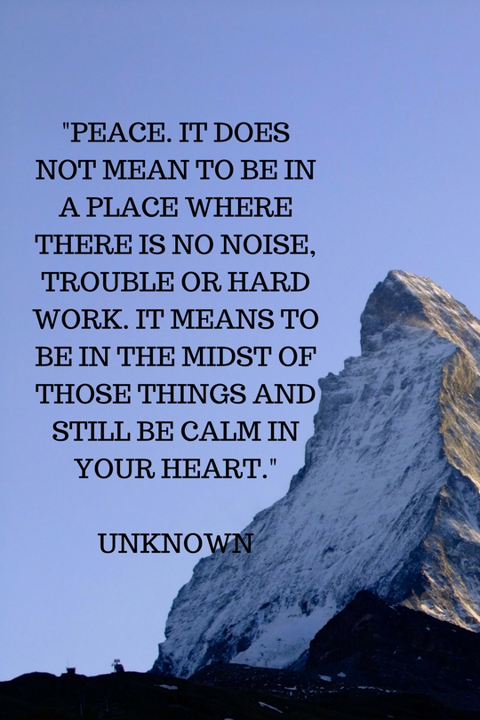 quote about peace
